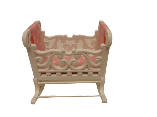 Dolls house nursery cradle - house,