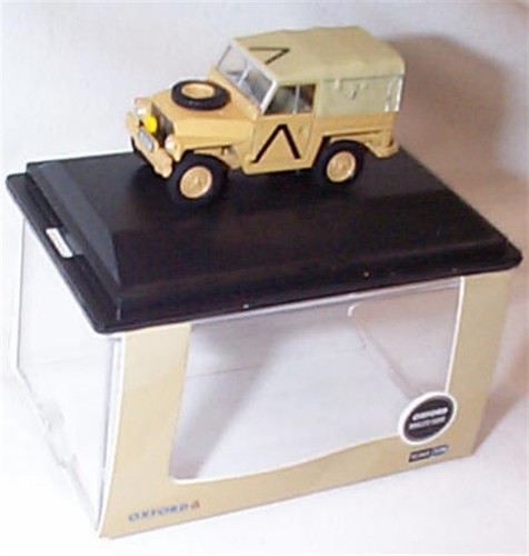 Oxford diecast land rover - 1-43,