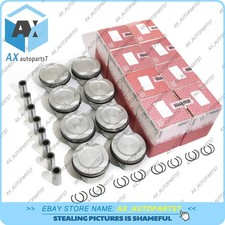 8x Pistons & Rings Kit STD Φ89mm 22mm For BMW E71 X5 X6 M E70 S63B44A 4.4T V8