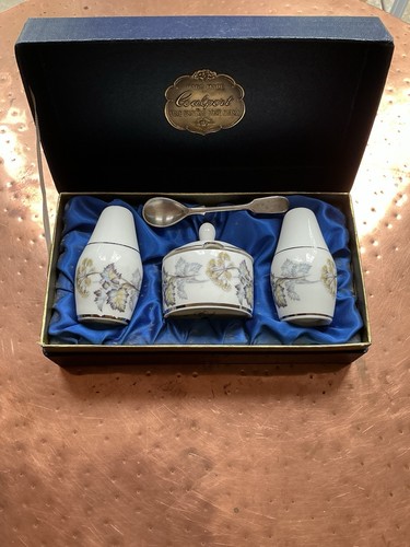 Coalport bone china salt - bone, china.