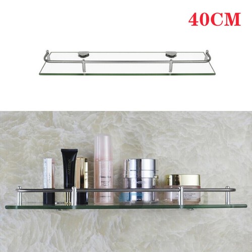 Glass bathroom shower - shower, shelf