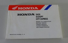 Manual / Handbook Honda SH 50