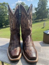Ariat Legend Spirit Wedding Boots Brown Leather 10007953 Women Sz 9.5B