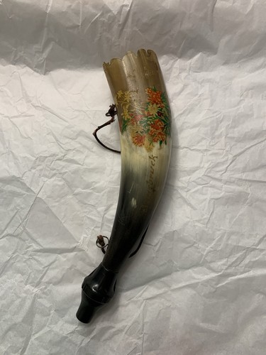 Vintage blowing cow - bull, horn