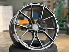 New 19x8.5 19x9.5 VARRO (4 Wheel) 5x112 GREY Mercedes C43 AMG W205 W213 BMW G30