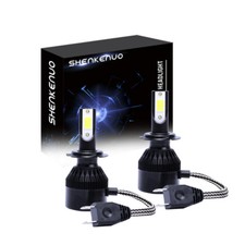 For VW Crafter 2006-2016 H7 55W LED Headlight Bulbs Super White 6000k Lamp Light