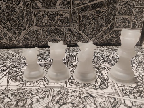 Silicone mould chess piece - silicone,