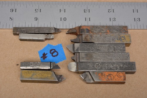 Lot usa 8 - #8, carbide