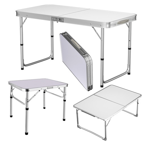 Adjustable folding table - adjustable,