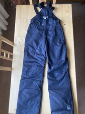 Quechua Ski Snowboard Salopettes Trousers Black Size 42 Large