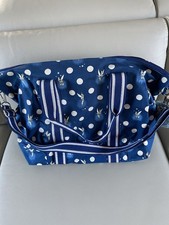 CATH KIDSTON x Disney Peter Pan Tinkerbell Foldaway Overnight Bag Blue Spot vgc