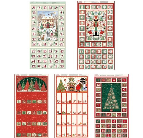 Makower advent calendar panels - calendar,