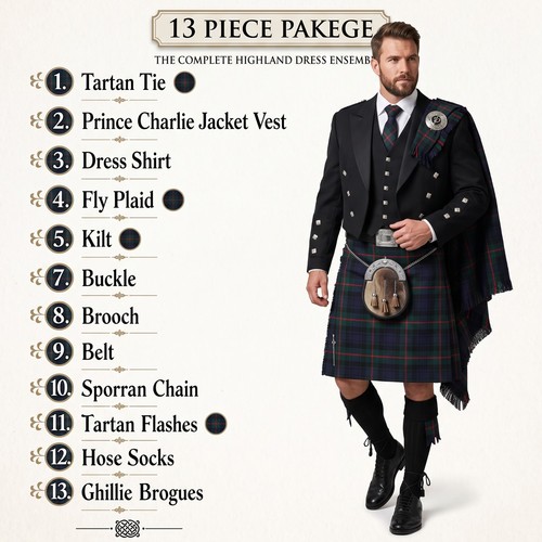 Prince charlie kilt outfit - charlie,