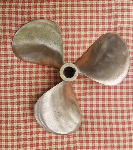 Bronze boat propeller lh - boat,