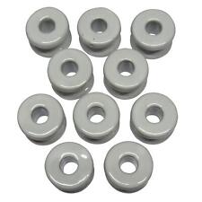 Porcelain Insulator Donut Insulating Rings X10 (Electric Fence Poly Rope Corner)