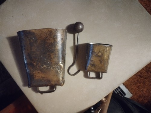 Cow bell vintage large and - bell,