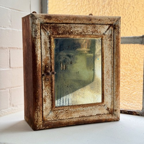 Vintage industrial metal wall - industrial,