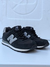 New Balance 574 Black Trainers