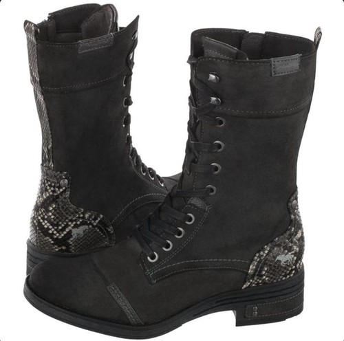 Women mustang boots grey - mustang,