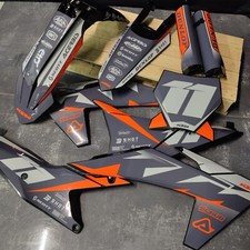 Plastics + Graphics applied KTM 2023 2024 XC XC-F SX SX-F  125 250 300 350 450