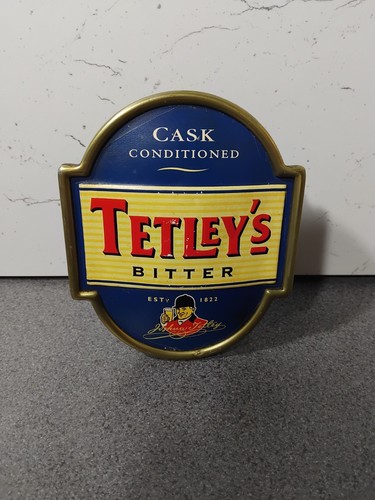 Beer pump sign tetley s - pump,