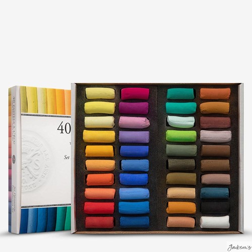 Sennelier soft pastel set half - sennelier,