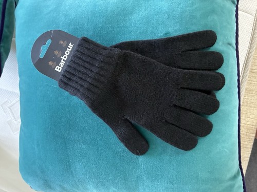 Barbour black gloves 100 - barbour,