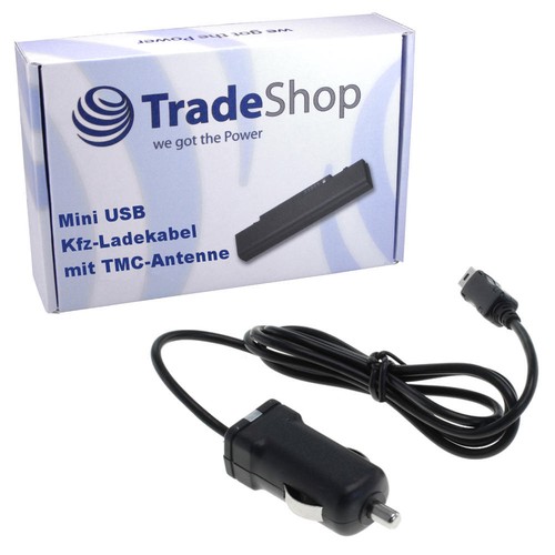 Car charger cable with - charger, tmc