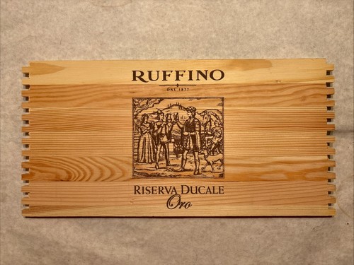 Rare wine wood panel ruffino - 1,