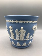Wedgwood blue jasperware plant - wedgwood,