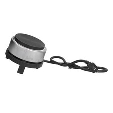 300W Mini Electric Stove Iron Hot Plate Tea Coffee Pot Warmer Heater For Home