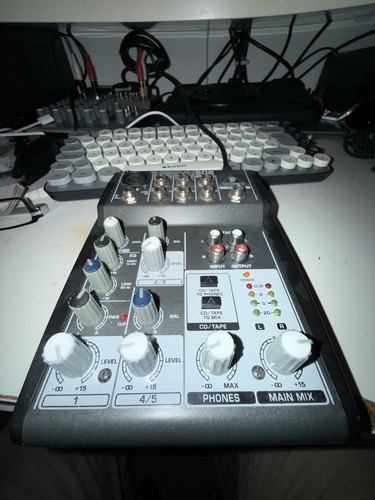 Behringer xenyx 502 input - behringer, 5-input