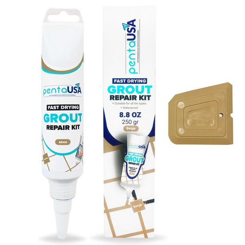 Grout reviver beige tile - grout,