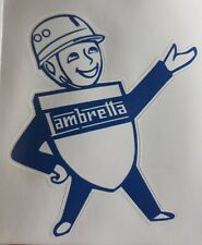 Lambretta Man Scooter  Decal