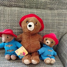 3 Small Paddington bear soft