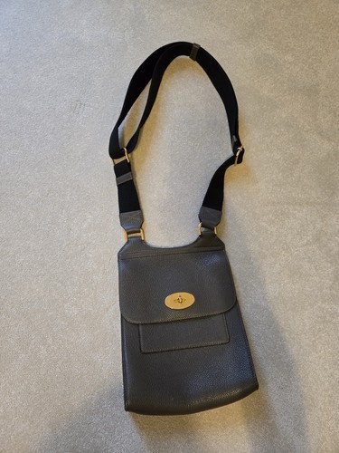 Mulberry grey antony - grey, leather