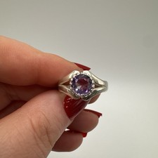 Vintage Amethyst Ring - Size N