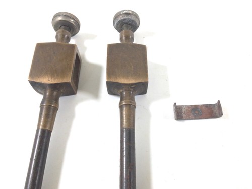 Vintage brass trammel points - brass,