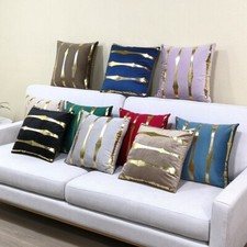 Pillow Case Cover Velvet Gold