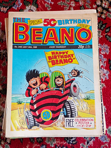 Beano 50th birthday dandy - 50th, birthday,dandy