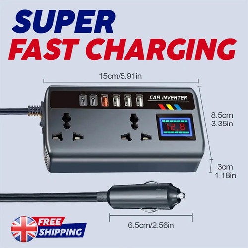 Car inverter converter 12v - inverter,