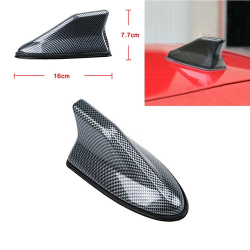 Carbon fiber shark fin - carbon,