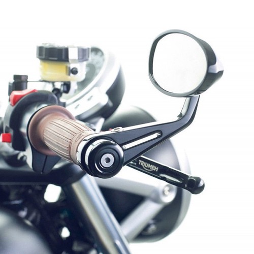 Black motorcycle wing - 7/8",