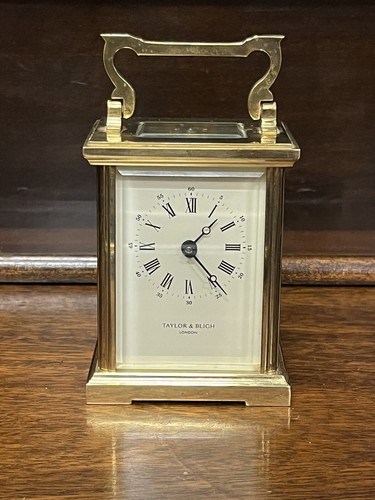 Brass carriage clock - brass, very