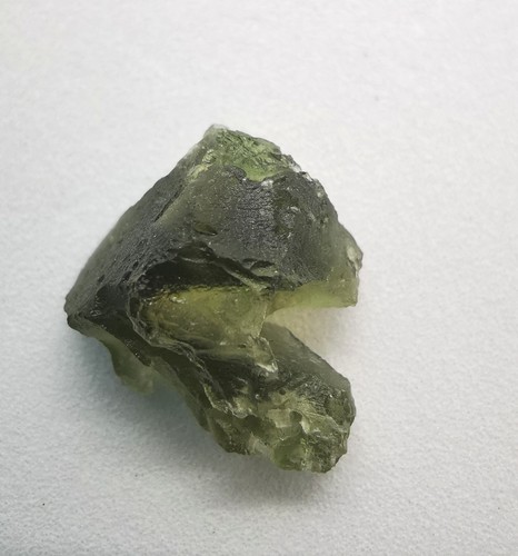 Moldavite crystal - crystal, (m129)