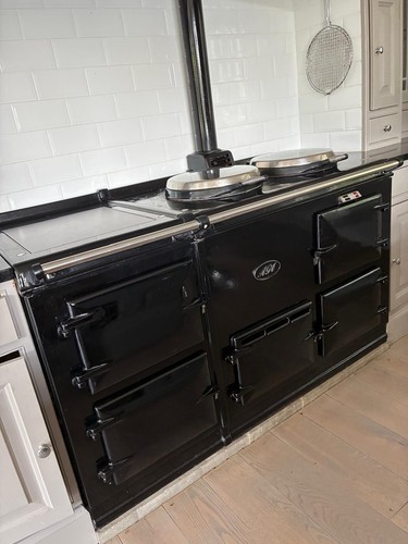 Black oven aga - 4,