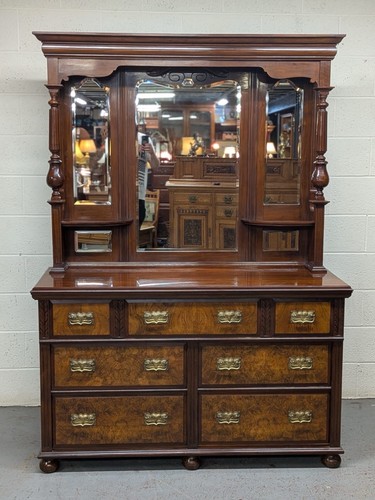Victorian walnut burr - victorian,
