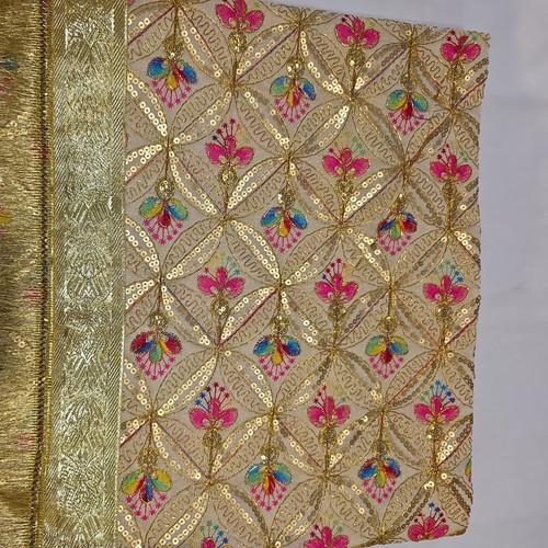 Three piece silk rumala - piece,