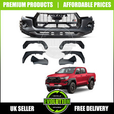 GR SPORT BODY KIT FRONT BUMPER WHEEL ARCHES BODY FOR TOYOTA HILUX MK8 MK9 2015+