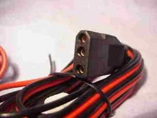 3 PIN HEAVY DUTY POWER LEAD FOR MULTIMODE CB (15A)  Superstar Cobra 148 ssb